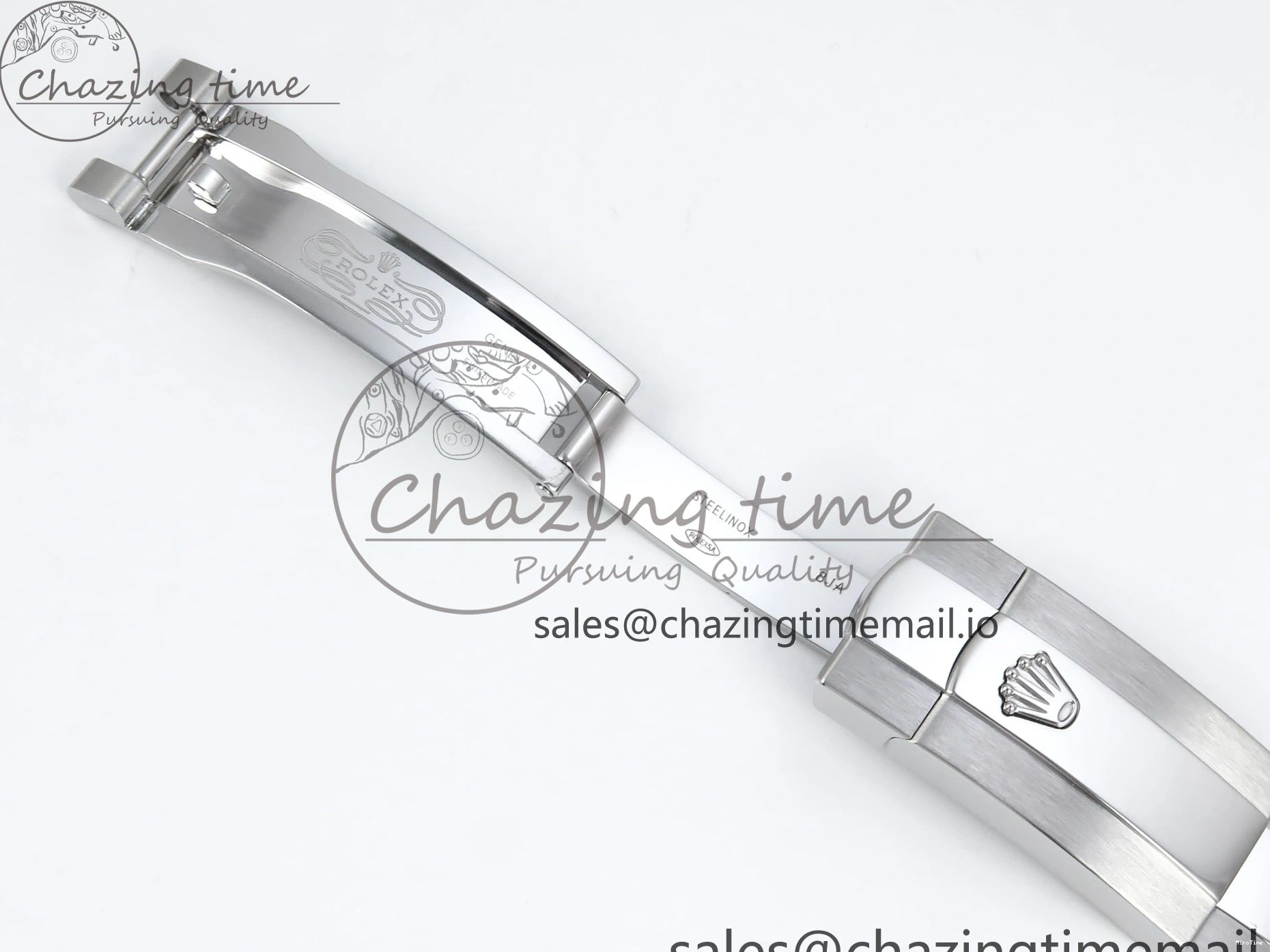 MiroTime 0421 TravelReady DateJust 31 278384RBR ARF 1:1 Best Edition 904L Steel Blue Diamonds Dial Diamonds Bezel on SS Oyster Bracelet ETA 434